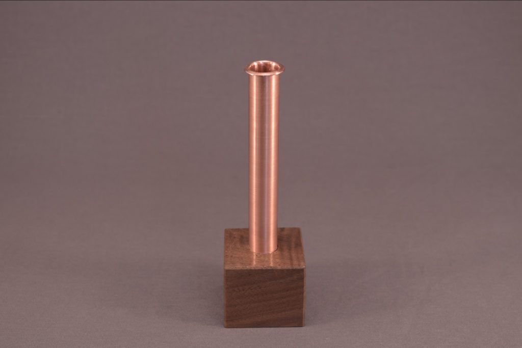 Copper Vase Walnut Style and Panache