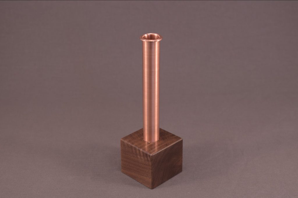 Copper Vase Walnut Style and Panache