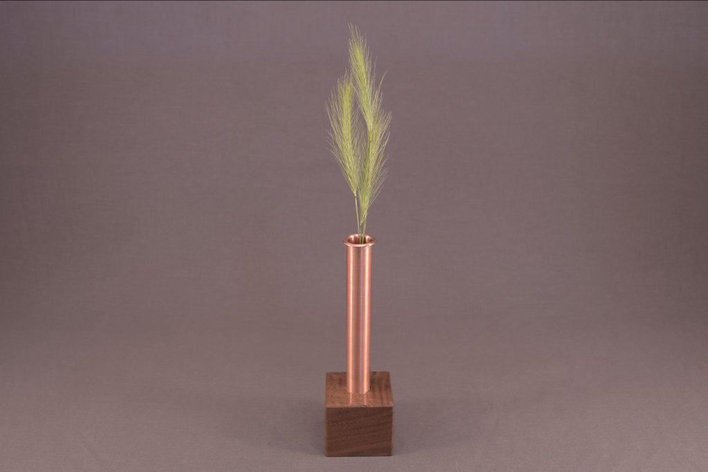 Copper Vase Walnut Style and Panache