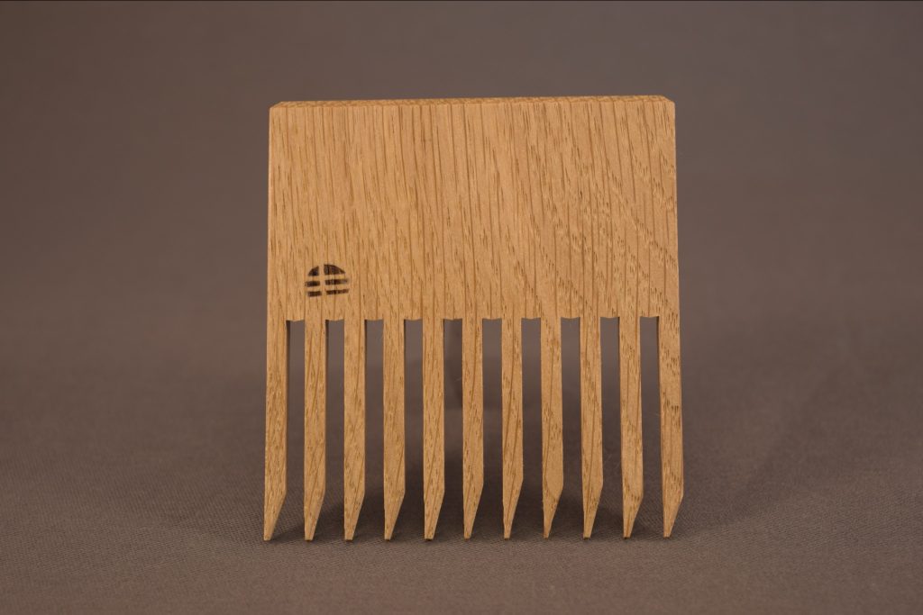 Beard Comb Oak Style and Panache